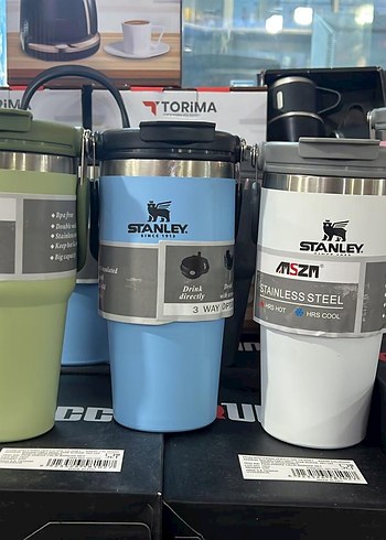 Beden Diger Stanley Siyah Paslanmaz Çelik Kahve Termosu