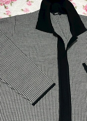 Gri Kadın Uzun Kollu hırka - Görsel 2