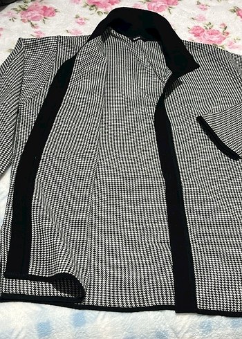 Gri Kadın Uzun Kollu hırka - Görsel 3