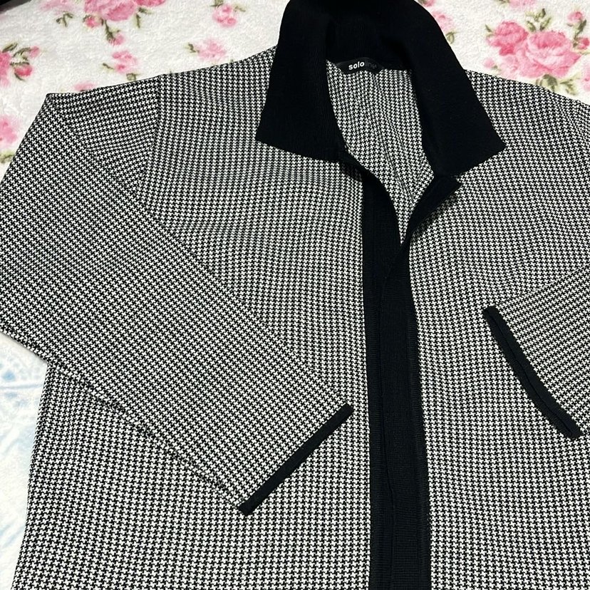 Gri Kadın Uzun Kollu hırka - Görsel 2