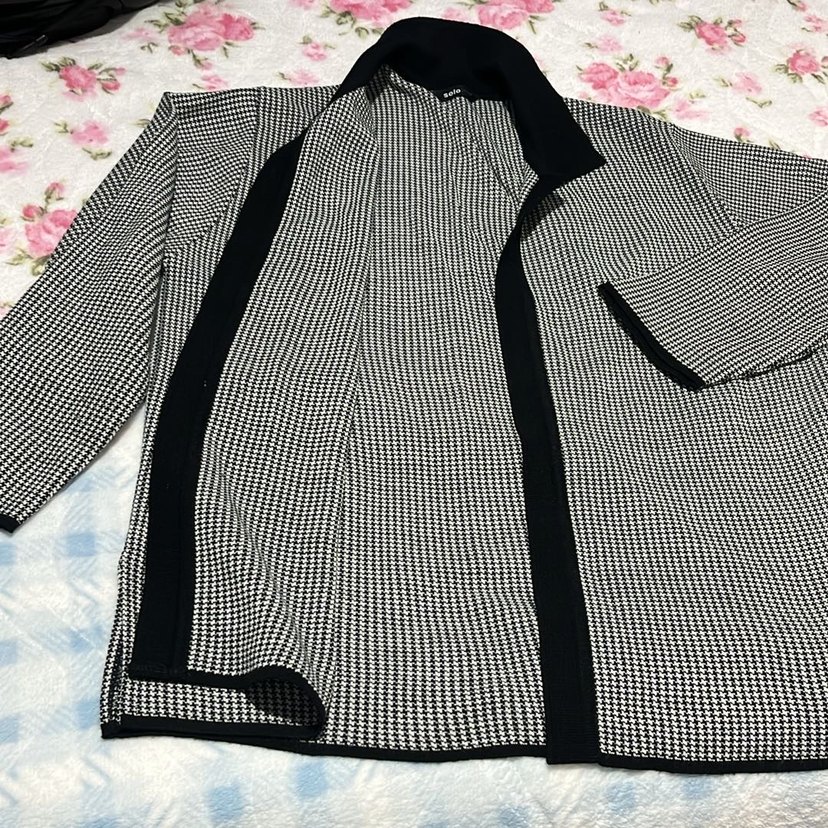 Gri Kadın Uzun Kollu hırka - Görsel 3