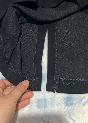 Siyah midi boy Kadın Etek - Görsel 3