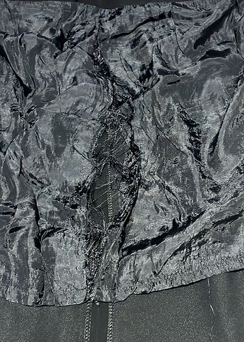 Siyah midi boy Kadın Etek - Görsel 4