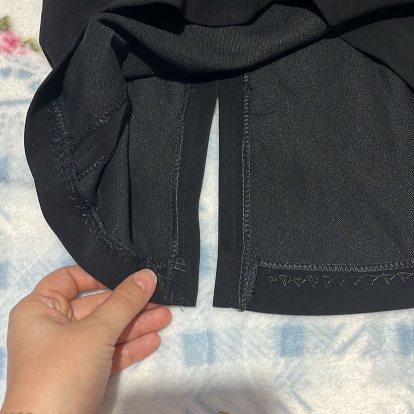 Siyah midi boy Kadın Etek - Görsel 3