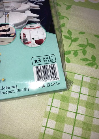 İlbay's Bezler 3'lü Çok Renkli Mutfak Bezi - Görsel 3