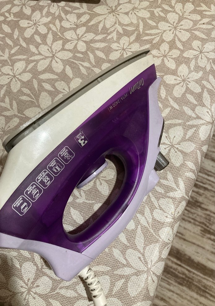 Parlak Mor Buharlı Ütü - Görsel 3