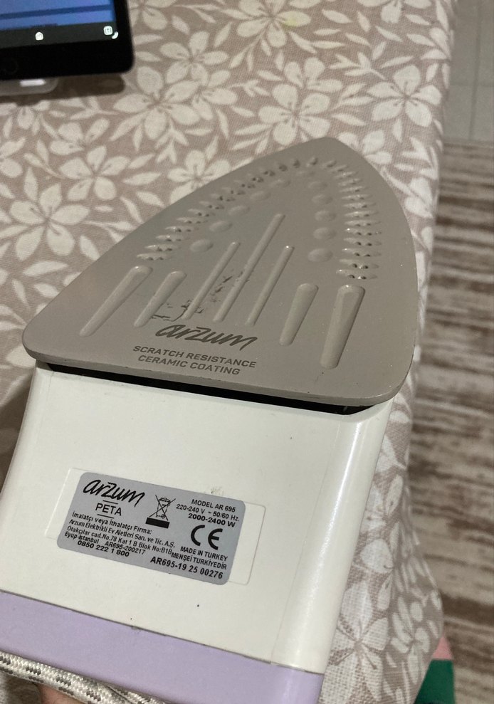 Parlak Mor Buharlı Ütü - Görsel 4