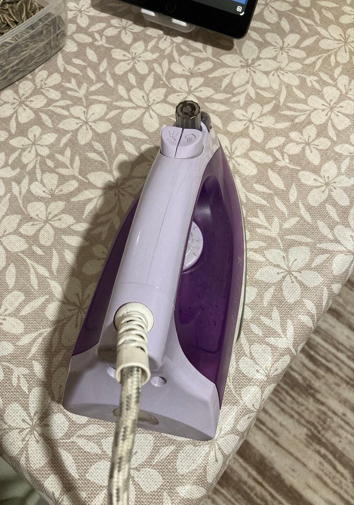 Parlak Mor Buharlı Ütü - Görsel 2