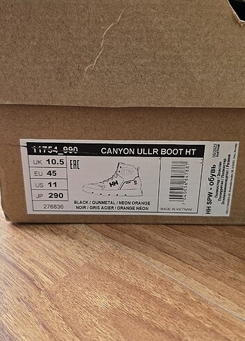 Helly Hansen Erkek Bot - 45 - Siyah - Canyon Ullr - Görsel 5