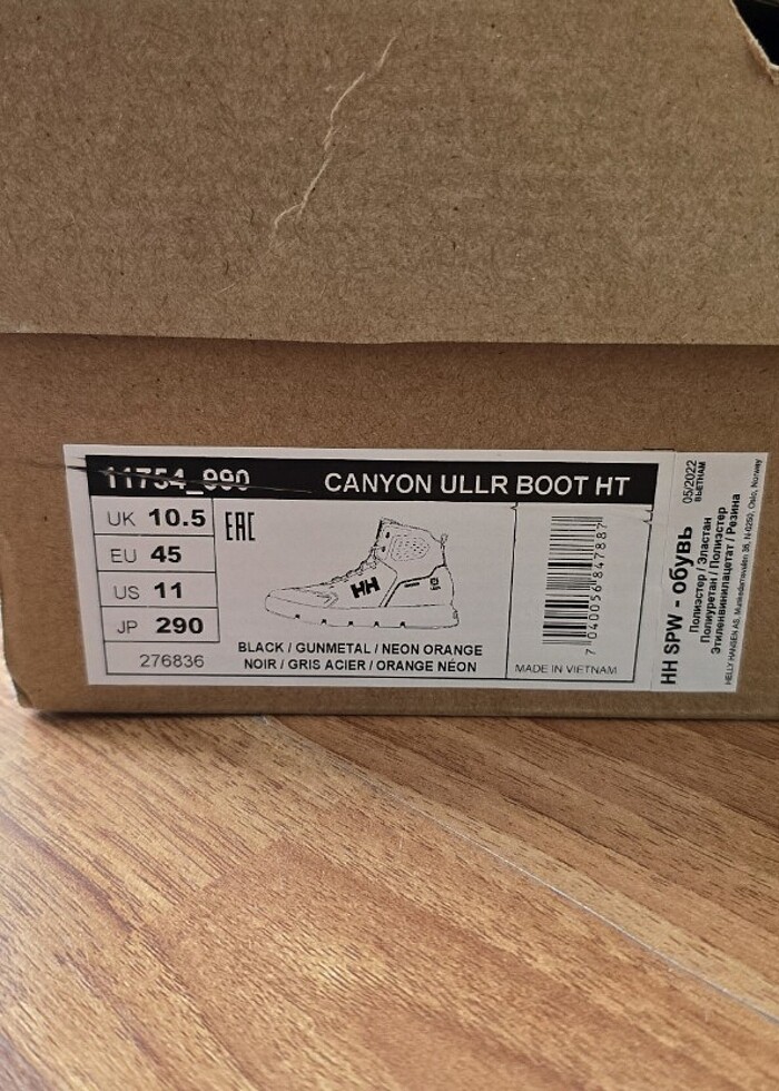 Helly Hansen Erkek Bot - 45 - Siyah - Canyon Ullr - Görsel 5