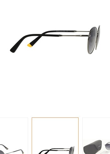 Osse Osse Unisex Gri Parlak Güneş Gözlüğü GU033467