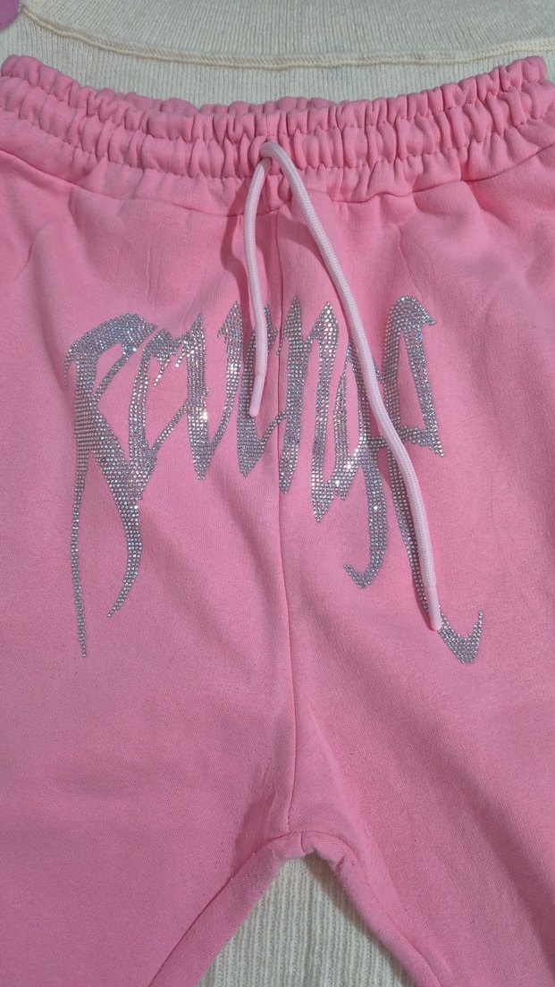 Pembe Taşlı Eşofman Altı - Görsel 2