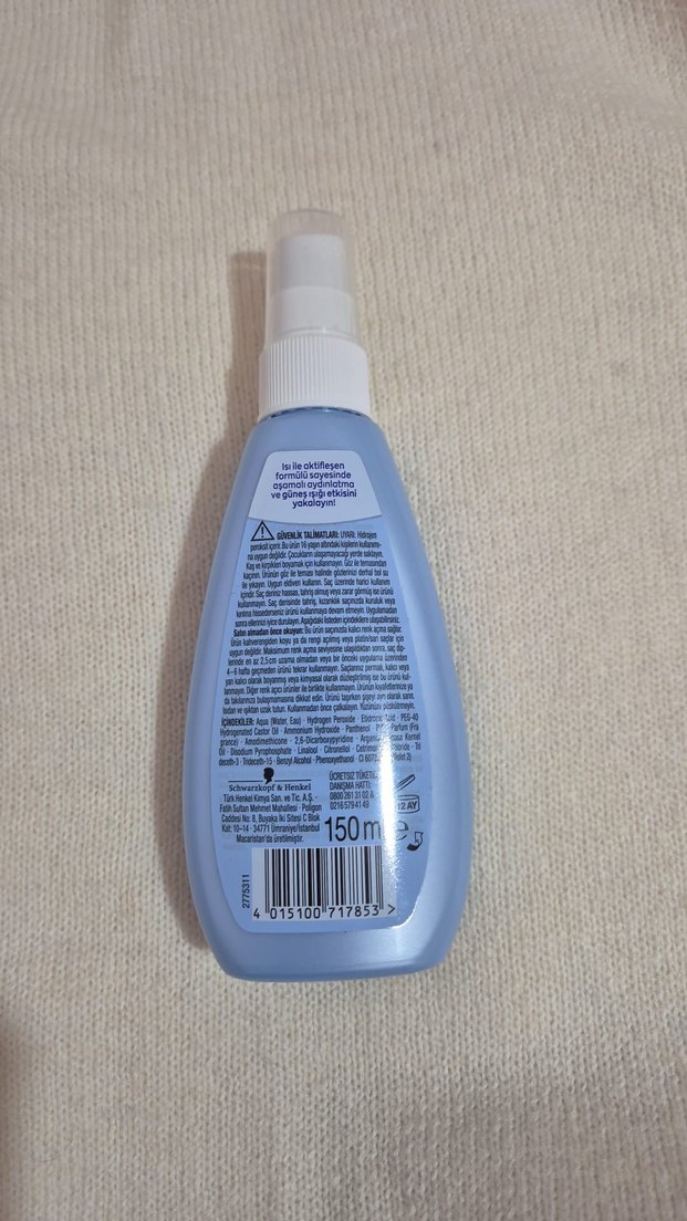 Palette Doğal Renk Açıcı Sprey - Görsel 2