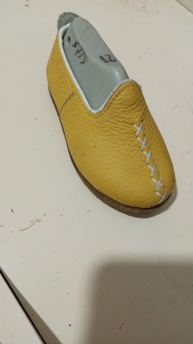 Sarı Kız Çocuk Loafer Ayakkabı - Görsel 2