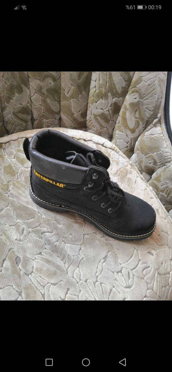 Siyah Erkek Günlük Sokak Tarzı Bot - Görsel 3