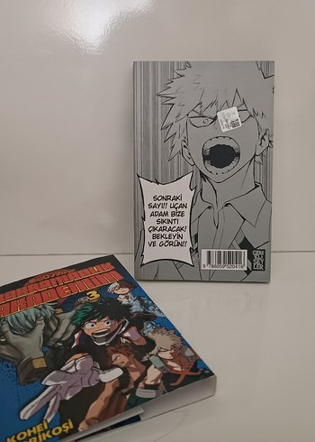 Beden Renk Kahramanlık Akademim Cilt 3 - Manga