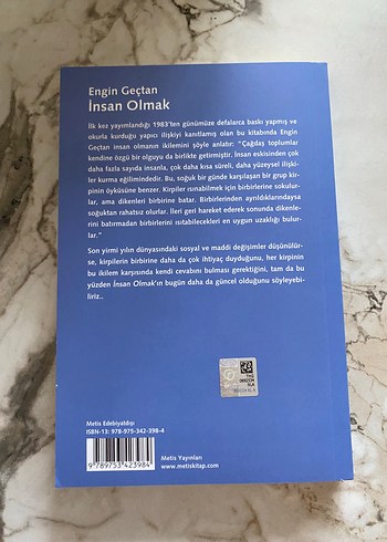  Engin Geçtan - İnsan Olmak Kitabı