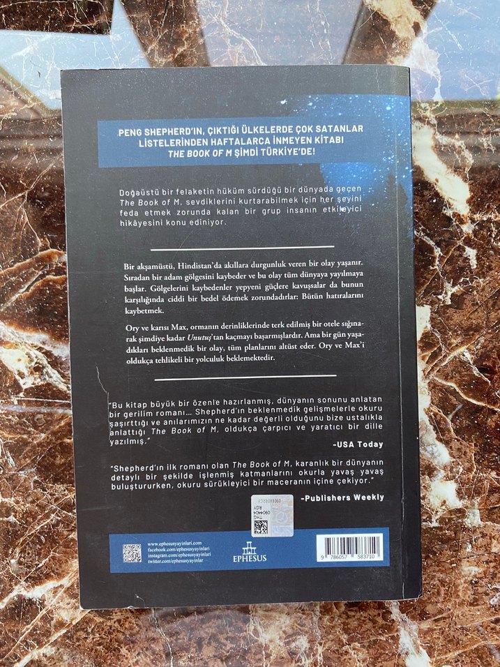 The Book of M - Peng Shepherd - Görsel 2