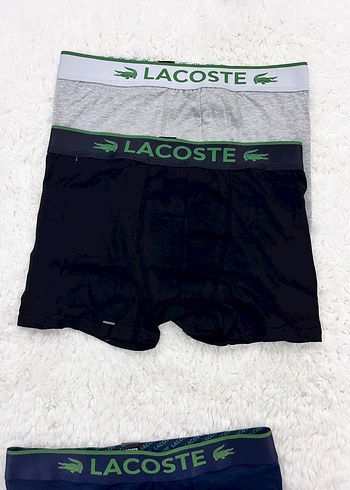 3lü LACOSTE BOXER - Görsel 5