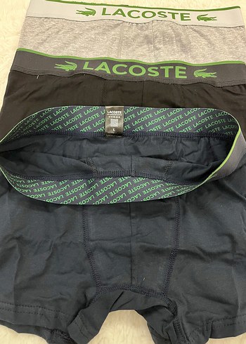3lü LACOSTE BOXER - Görsel 4