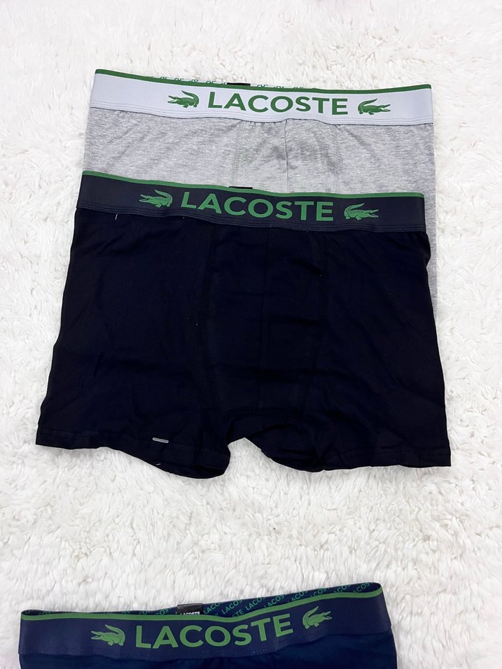 3lü LACOSTE BOXER - Görsel 5