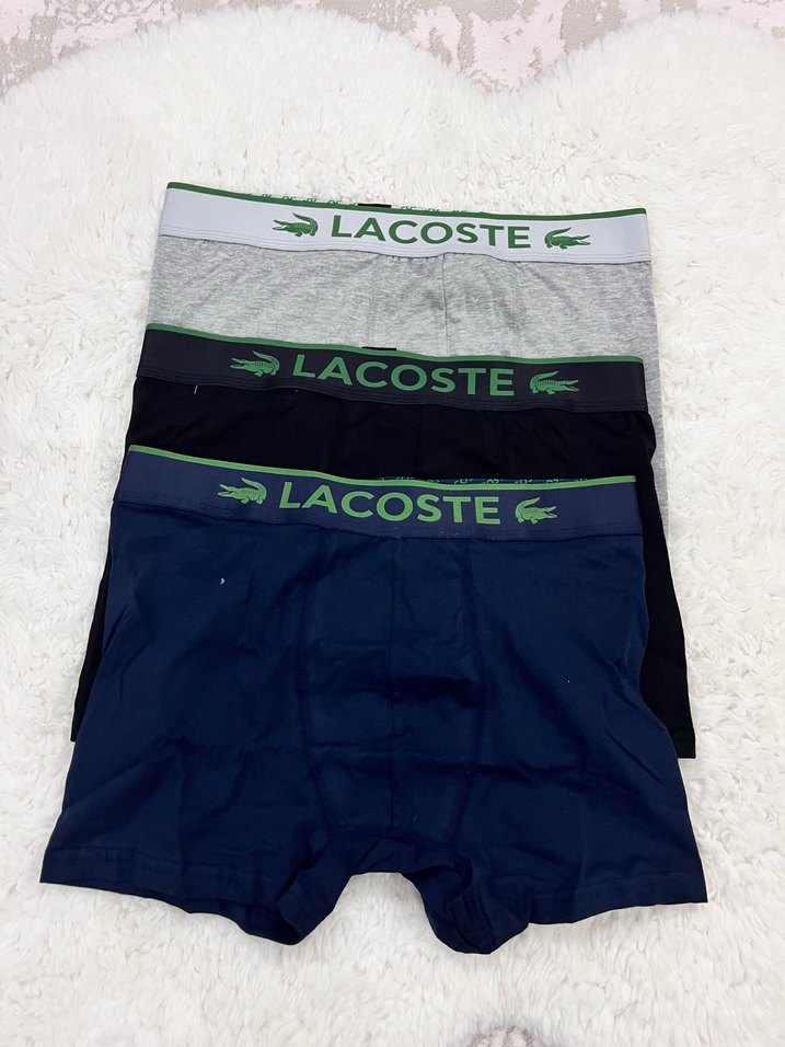 3lü LACOSTE BOXER - Görsel 3