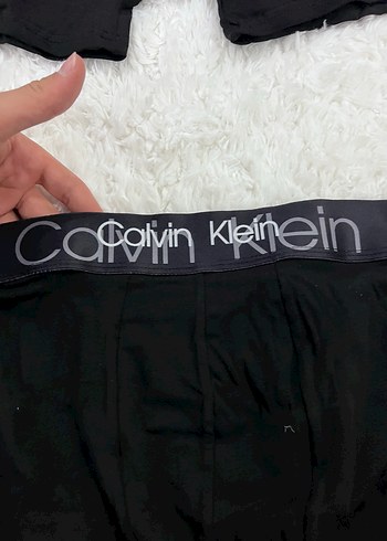 Calvin Klein 3lü Erkek Boxer - Görsel 5