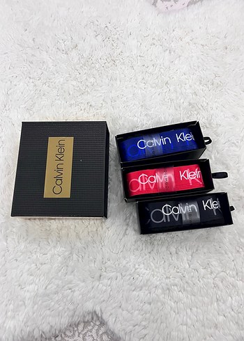 Calvin Klein 3lü Erkek Boxer - Görsel 2