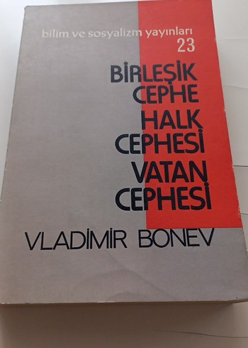 Birleşik Cephe Halk Cephesi Vatan Cephesi - Vladimir Bonev