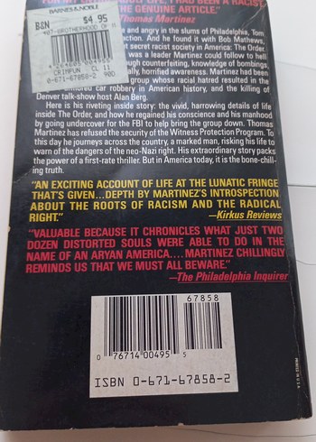 Brotherhood of Murder - Thomas Martinez Kitabı - Görsel 3