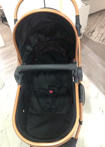 9- 36 kg Beden Siyah Bebek Arabası ve Taşıma Koltuğu
