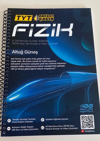 Altuğ Güneş TYT Fizik Konu Anlatımı ve Video Çözümleri