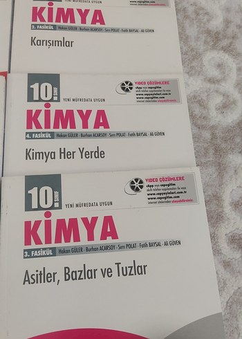 Beden 10. Sınıf Fizik ve Kimya Soru Bankası Seti
