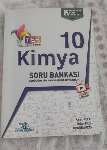 10. Sınıf Kimya Soru Bankası