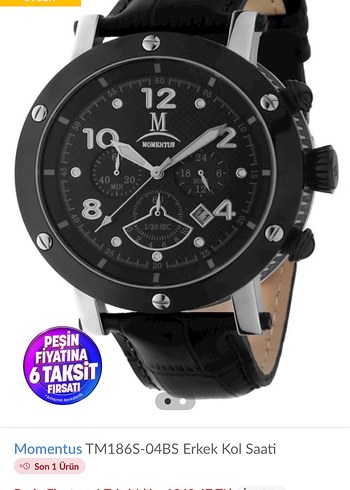 MOMENTUS 10 ATM Quartz Erkek Kol Saati - Görsel 3