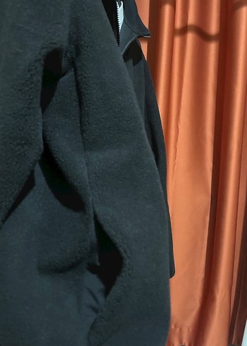 Lacoste Logo Appliqued Half-Zıp Yünlü Polar - Görsel 5