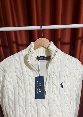 Polo Ralph Lauren %100 Pamuk Örme Kazak - Görsel 3