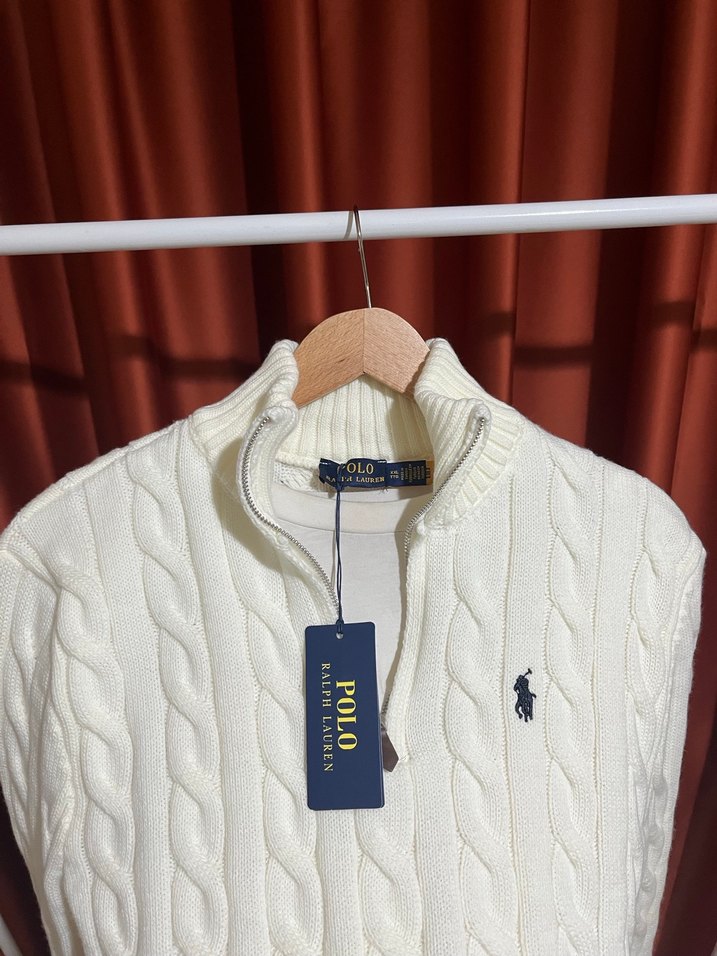 Polo Ralph Lauren %100 Pamuk Örme Kazak - Görsel 3