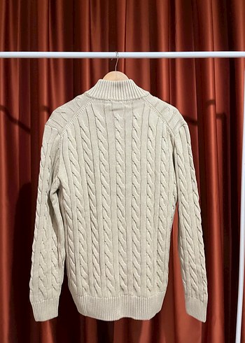 Polo Ralph Lauren %100 Pamuk Half-Zıp Knitwear - Görsel 4