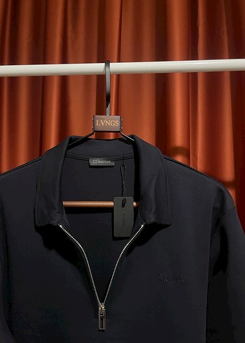 Network %100 Cotton Half-Zıp Knitwear - Görsel 3