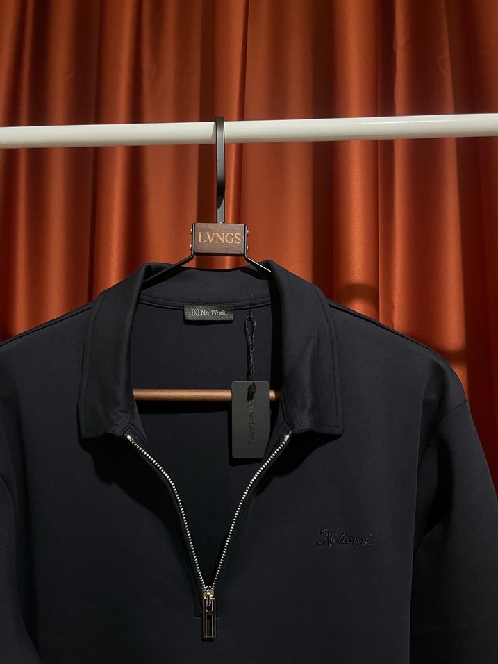 Network %100 Cotton Half-Zıp Knitwear - Görsel 3