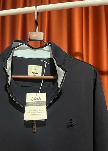 Beymen Club %100 Cotton Half-Zıp Knitwear - Görsel 3