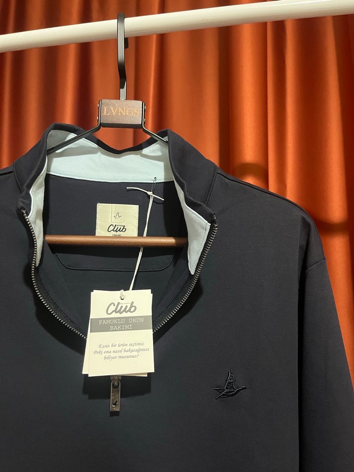 Beymen Club %100 Cotton Half-Zıp Knitwear - Görsel 3