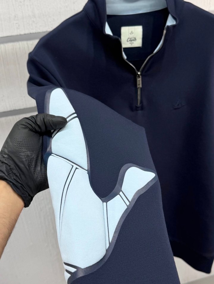 Beymen Club %100 Cotton Half-Zıp Knitwear - Görsel 4