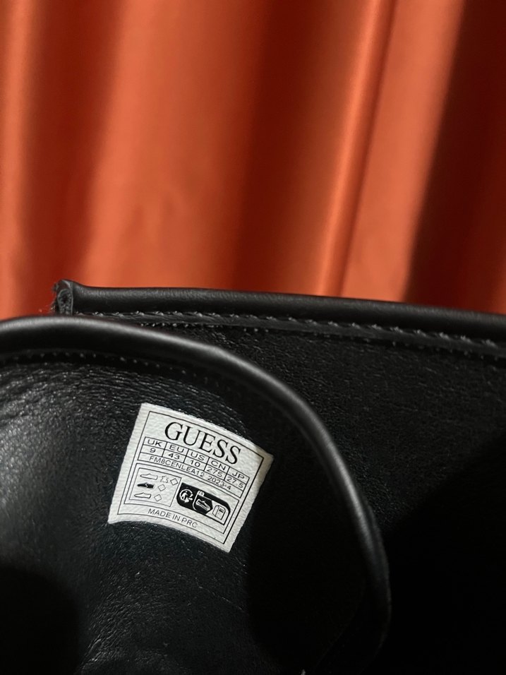 GUESS Cesena Erkek Deri Bot - Görsel 5