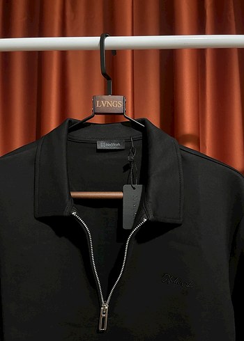 Network %100 Cotton Half-Zıp Knitwear - Görsel 3