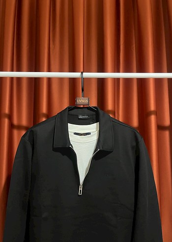 Network %100 Cotton Half-Zıp Knitwear - Görsel 2