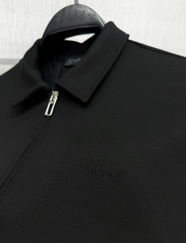 Network %100 Cotton Half-Zıp Knitwear - Görsel 4