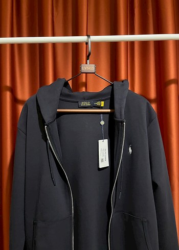 Ralph Lauren %100 Cotton Full Zip Sweat - Görsel 4