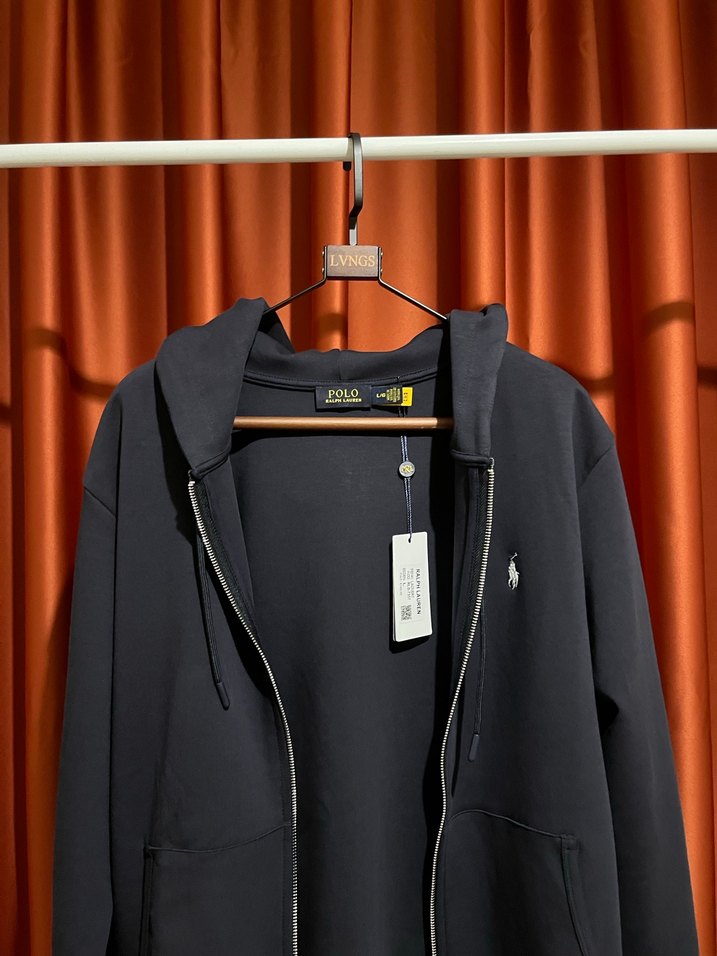 Ralph Lauren %100 Cotton Full Zip Sweat - Görsel 4